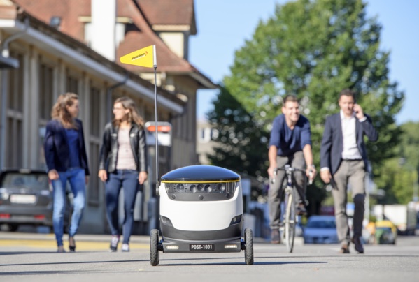 Après les drones-facteurs, La Poste suisse va tester des robots de livraison autonomes