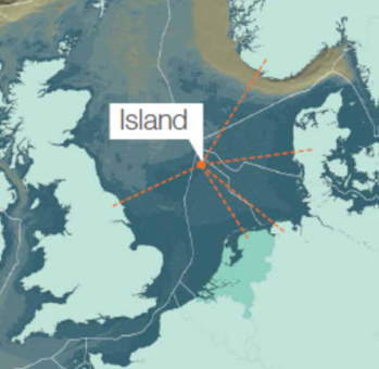 Mer du Nord : une île artificielle pour alimenter 80 millions d'Européens en énergie verte