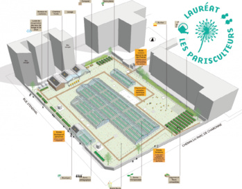 Locale, bio et solidaire : bientôt une ferme urbaine de 6 000 m2 en plein Paris