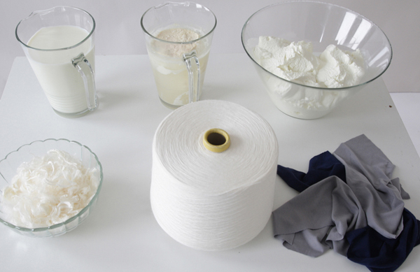 En Allemagne, elle crée une fibre textile à base... de lait recyclé