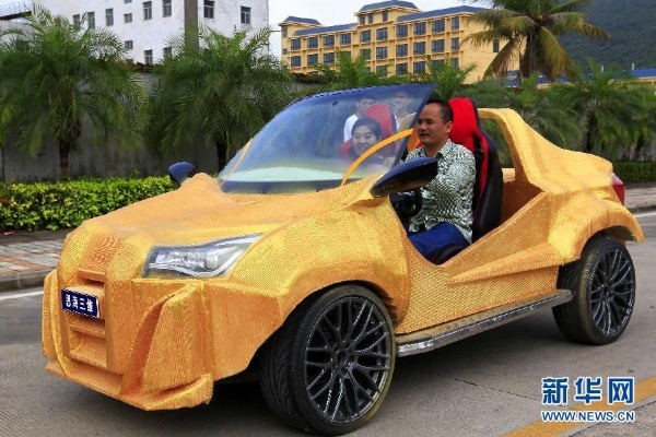 Chine: une voiture imprimée en 3D pour 1 600 euros